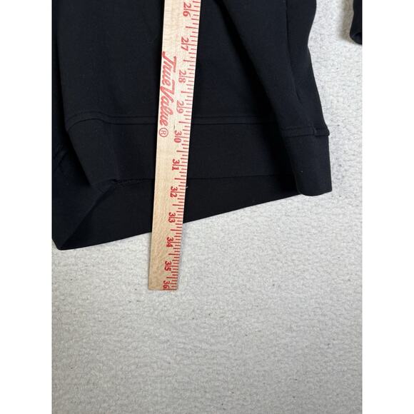 Varley Play Suit Rhomper Womens Small Black Double Soft Zip Front Long Sleeve - Picture 8 of 16